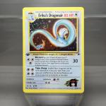 PKM Cards Erika's Dragonair Misty's Tentacrue 1996 1st Edition Single Foil Cards Game Collection Cards PTCG Proxy Cards