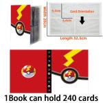 Pokémon Cards Album Book 240Pcs Card Album Creativity New Model Binder Holder Collect Card Book Collection