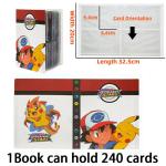 Pokémon Cards Album Book 240Pcs Card Album Creativity New Model Binder Holder Collect Card Book Collection