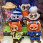Disney Zootopia Series Vinyl Plush Pendant Blind Box Judy Nick Anime Peripheral Figure Collection Decoration Children Toy Gifts
