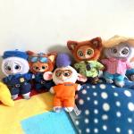 Disney Zootopia Series Vinyl Plush Pendant Blind Box Judy Nick Anime Peripheral Figure Collection Decoration Children Toy Gifts