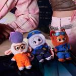 Disney Zootopia Series Vinyl Plush Pendant Blind Box Judy Nick Anime Peripheral Figure Collection Decoration Children Toy Gifts