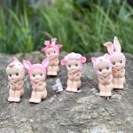 Sonny Angel Blind Box Toys Cherry Blossom Series Sitting Mini Anime Action Figures Desktop Ornament Children's Birthday Gifts