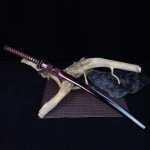 OYZ Handmade Japanese Katana Sword 1045 Carbon Steel Real Steel Swords Samurai Swords Full Tang