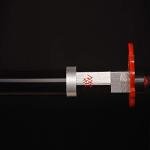 SV Handmade Anime Sword Cosplay Kamado Tanjirou Sword Katana-God of Fire, Divine Joy 31 inches，Collectible Gifts