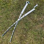 Inosuke Sword Real Steel Metal Samurai Sword Set 40 Inches,Nichirin Katana