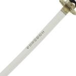 MASTER USA - Hand Carved Katana Sword with Samurai Bushido Code on Scabbard, 1045 Steel, 41.5 Inches Overall, Includes Display Stand (Sword of Spirit)