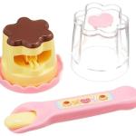 Pink Strawberry Jelly Pudding Miniature Set Adorable Desktop Decor for Girls Room Kawaii Food Themed Collectible Figurines