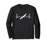 Heartbeat Knives Collecting Knife Collector Knifes Long Sleeve T-Shirt