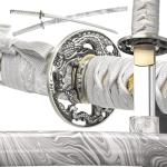 Real Samurai Sword Hand Forged with T10 Steel Clay Tempered, Full Tang Katana Sword Sharp, 41-Inch