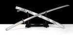 Real Samurai Sword Hand Forged with T10 Steel Clay Tempered, Full Tang Katana Sword Sharp, 41-Inch