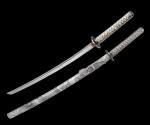 Real Samurai Sword Hand Forged with T10 Steel Clay Tempered, Full Tang Katana Sword Sharp, 41-Inch