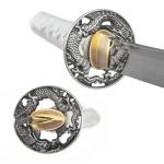 Real Samurai Sword Hand Forged with T10 Steel Clay Tempered, Full Tang Katana Sword Sharp, 41-Inch