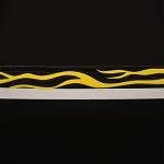 SV Handmade Anime Sword Cosplay Agatsuma Zenitsu Sword Katana 41 inches，Collectible Gifts