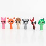 Hot 24pcs/Set Mini Sprunki Action Figure Toy Cartoon Movie Sprunki Wenda Model Doll Figurines Kids Gift