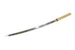 Makoto Handmade Sharp Japanese Samurai Shirasaya Katana Sword w/High Gloss Wood Saya