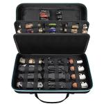 Knife Display Case for 45+ Pocket Knives, for Butterfly Knife Storage Bag, Folding Knives Organizer Holder Box, Knives Collection Protector for Survival, Tactical, Outdoor, Kitchen, EDC Mini Knife