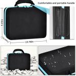 Knife Display Case for 45+ Pocket Knives, for Butterfly Knife Storage Bag, Folding Knives Organizer Holder Box, Knives Collection Protector for Survival, Tactical, Outdoor, Kitchen, EDC Mini Knife