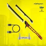 Zing Cyberpunk 2077 - Thermal Errata Katana - Replica – Official Licensed Collectible Sword with Lights & Sounds, 47" Full-Size Cosplay Prop