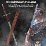 William Wallace Braveheart Sword Replica with Sheath