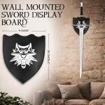 Handmade Medieval Steel Sword- Semi Sharp Collectible Blade with Sheath- Ideal Gift for Collectors