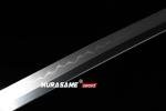 MURASAME Katana Sword Clay Tempered T10 Steel Real Sharp Nice Hamon Brass Tsuba Handmade