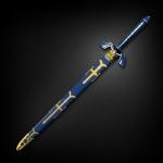 1sword Legend Master Sword Replica - 42" Twin Light Sword for Collection, Cosplay, LARP, Gifts - Master Sword Metal Fitting Design for Fans and Collectors