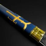 1sword Legend Master Sword Replica - 42" Twin Light Sword for Collection, Cosplay, LARP, Gifts - Master Sword Metal Fitting Design for Fans and Collectors