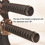 3pc Set Japanese Samurai Sword with Display Stand,Iaido Katana,Matte Texture