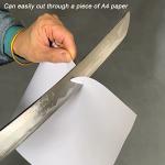 3pc Set Japanese Samurai Sword with Display Stand,Iaido Katana,Matte Texture