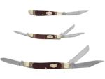 Old Timer Schrade 3-Folder Combo with Saw Cut Handles & Gift Tin