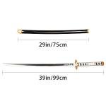 SV Handmade Anime Sword Cosplay Sabito Sword Katana 41 inches，Collectible Gifts