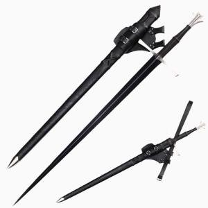 SV Western Medieval Sword, Full Tang Tempered Handmade Real Sword, Manganese Steel Sharp 50.4 inches, Display, Collection, Gift