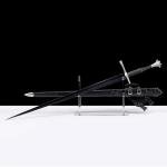 SV Western Medieval Sword, Full Tang Tempered Handmade Real Sword, Manganese Steel Sharp 50.4 inches, Display, Collection, Gift