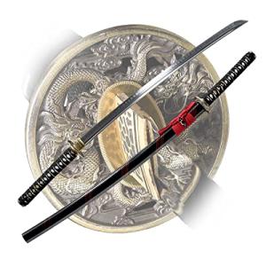 Handmade Katana, Japanese Samurai Sword Katana,Full Tang,1095 High Carbon Steel High Carbon Steel Heat Tempered/Clay Tempered