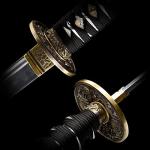 Handmade Katana, Japanese Samurai Sword Katana,Full Tang,1095 High Carbon Steel High Carbon Steel Heat Tempered/Clay Tempered