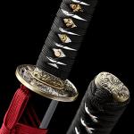 Handmade Katana, Japanese Samurai Sword Katana,Full Tang,1095 High Carbon Steel High Carbon Steel Heat Tempered/Clay Tempered