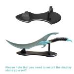 COSWOR 24" Anime Stainless Steel Baruka's Sword Sung Jingwoo with Display Stand for Collection, Cosplay