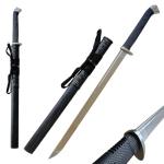 Claymeur 34" Handmade Full Tang High Carbon Steel Samurai Sword Katana with Scabbard for Practice, Collection, Outdoor Use, Display