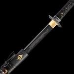 Handmade Japanese Katana Sword Real - Authentic Hand Forged Full Tang 1060 High Carbon Steel Samurai Swords for Martial Arts, Collection & Display, 40.5-Inch