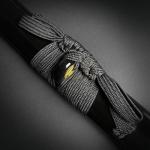 Bishamon Japanese Style Hand-Forged Samurai Sword with Full Tang Carbon Steel Blade – Includes Scabbard – Decorative Katana for Display, Collection & Cosplay (Samurai Jack)