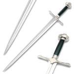 United Cutlery The Sword of Faramir | Lord of the Rings Licensed Replica | Antique Steel Finish | Wall Display Plaque | LOTR Merchandise Certificate of Authenticity | Full Size Movie Prop Collectible