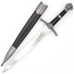 Armory Replicas™ - Chronicles of Narnia Dagger - Replica Blade with Ornate Lion Head Pommel - 440 Stainless Steel Construction, Mirror Polished Spear Point