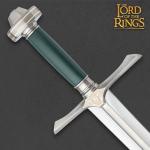 United Cutlery The Sword of Faramir | Lord of the Rings Licensed Replica | Antique Steel Finish | Wall Display Plaque | LOTR Merchandise Certificate of Authenticity | Full Size Movie Prop Collectible