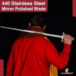 Armory Replicas Founding Wizard Griffin Sword of Heart and Bravery Silver