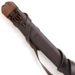 Windlass Hand Forged Authentic Suontaka Viking Sword - High Carbon Steel Full Tang with Leather Scabbard and Adjustable Belt