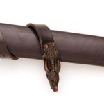 Windlass Hand Forged Authentic Suontaka Viking Sword - High Carbon Steel Full Tang with Leather Scabbard and Adjustable Belt