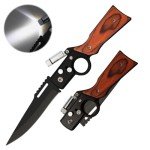 VESON-LON AK 47 Folding Pocket Knife with LED Light