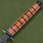 K Exclusive 1942 U.S. Combat Sword with Sheath | Inspired by US Armed Forces WWII Weapon | World War II Collectible | Black Coated AUS-6 Stainless Steel | Shoulder Strap | Overall Length 27.5"