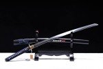 MURASAME Katana Sword Handmade T10 Steel Clay Tempered Real Hamon Razor Sharp Wave Theme